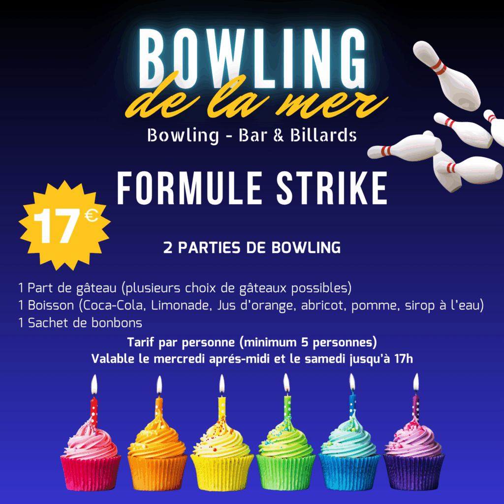 Anniversaire enfants STRIKE